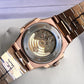 Patek Philippe Nautilus Rose Gold Brown