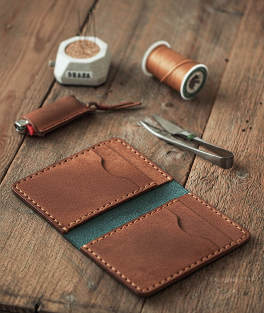 COW LEATHER BI-FOLD WALLET The Vertical Executive