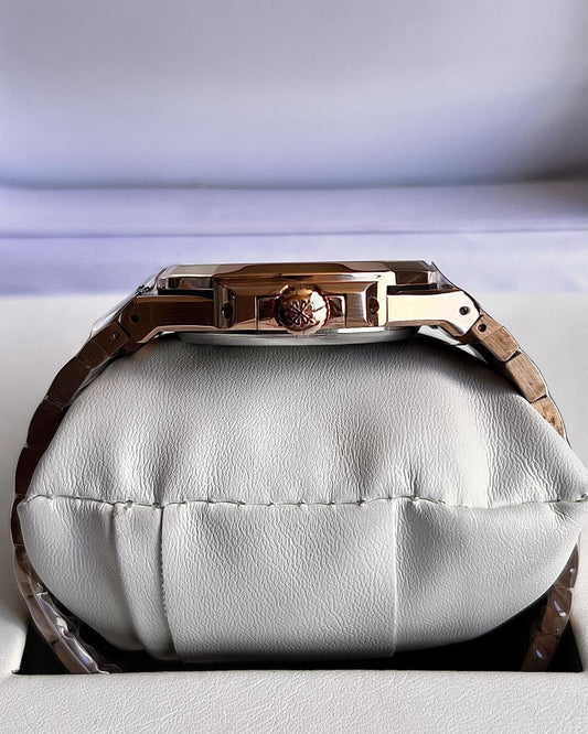 Patek Philippe Nautilus Rose Gold Brown