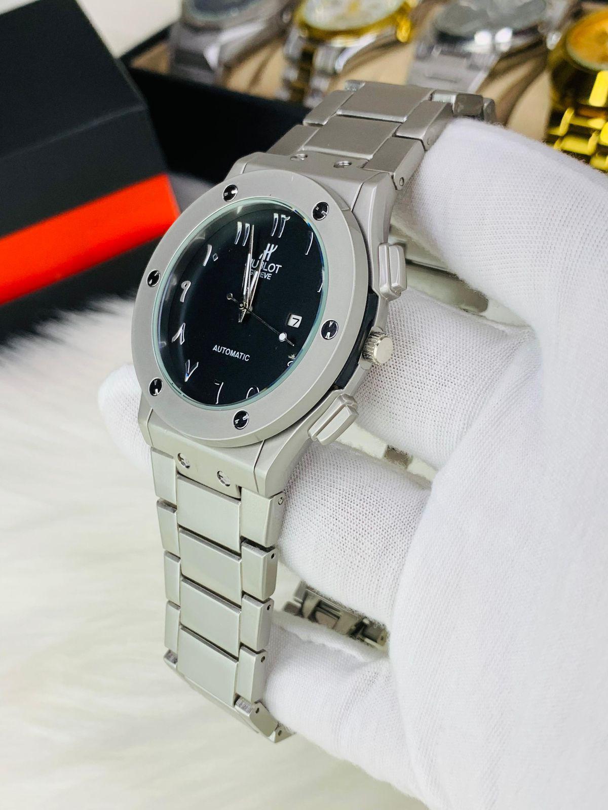 HUBLOT GENEVE Arabic Dial Classic Shape Watch