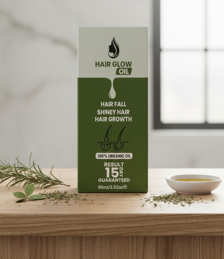 HAIR GLOW OIL 100% Organic Product
