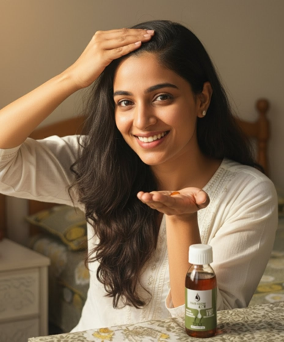 HAIR GLOW OIL 100% Organic Product