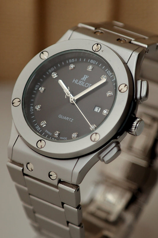 HUBLOT GENEVE Arabic Dial Classic Shape Watch