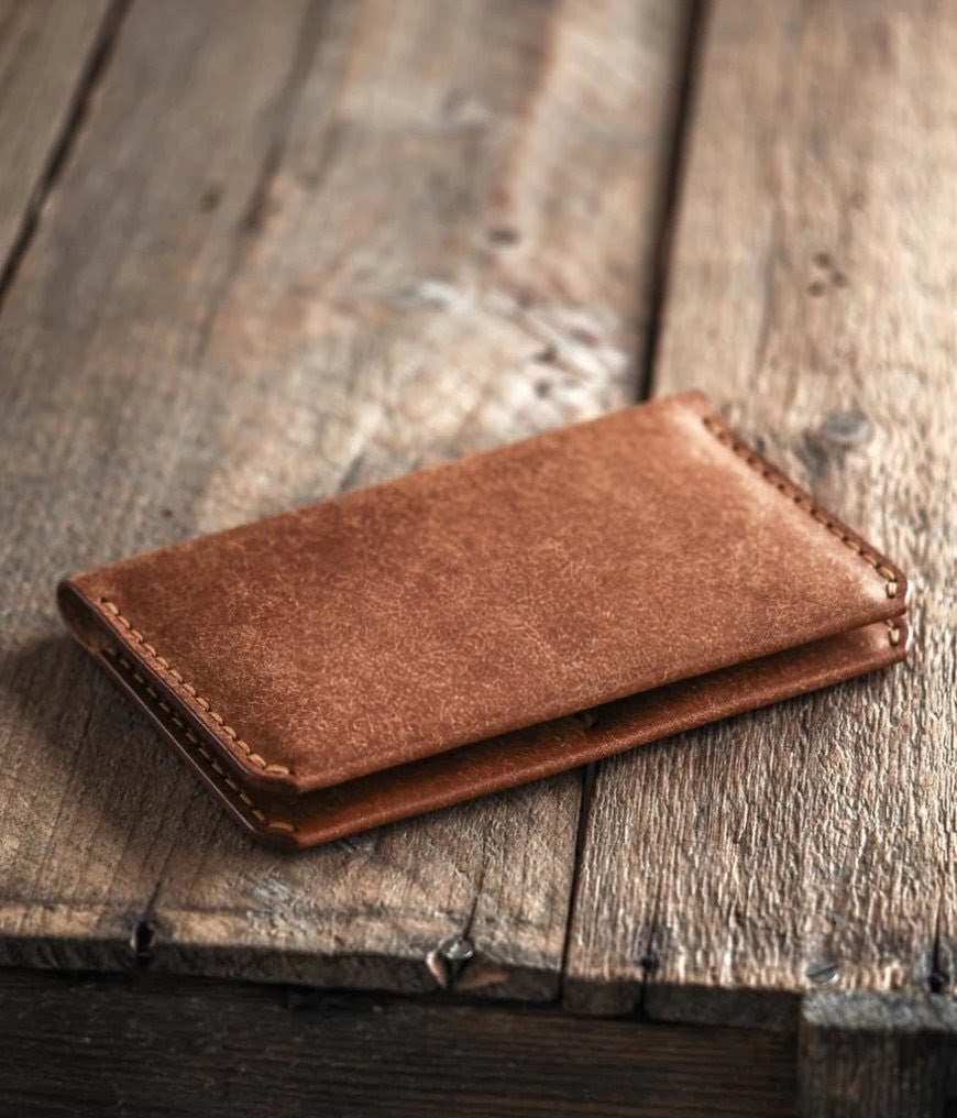 COW LEATHER BI-FOLD WALLET The Vertical Executive