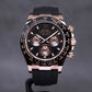 DAYTONA OYSTERFLEX ROSEGOLD BLACK PANDA