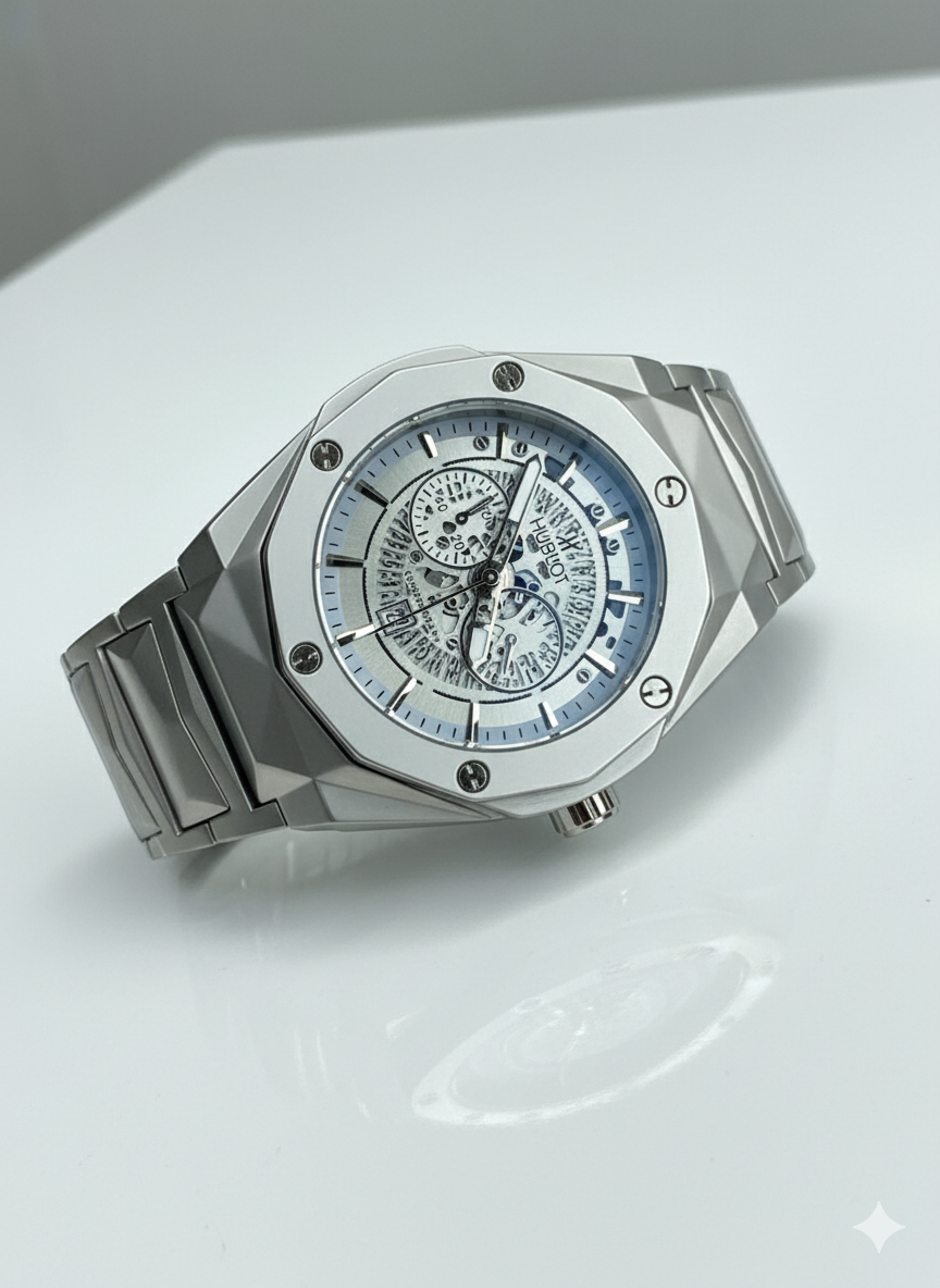 HUBLOT GENEVE Master Lock Chain Watch