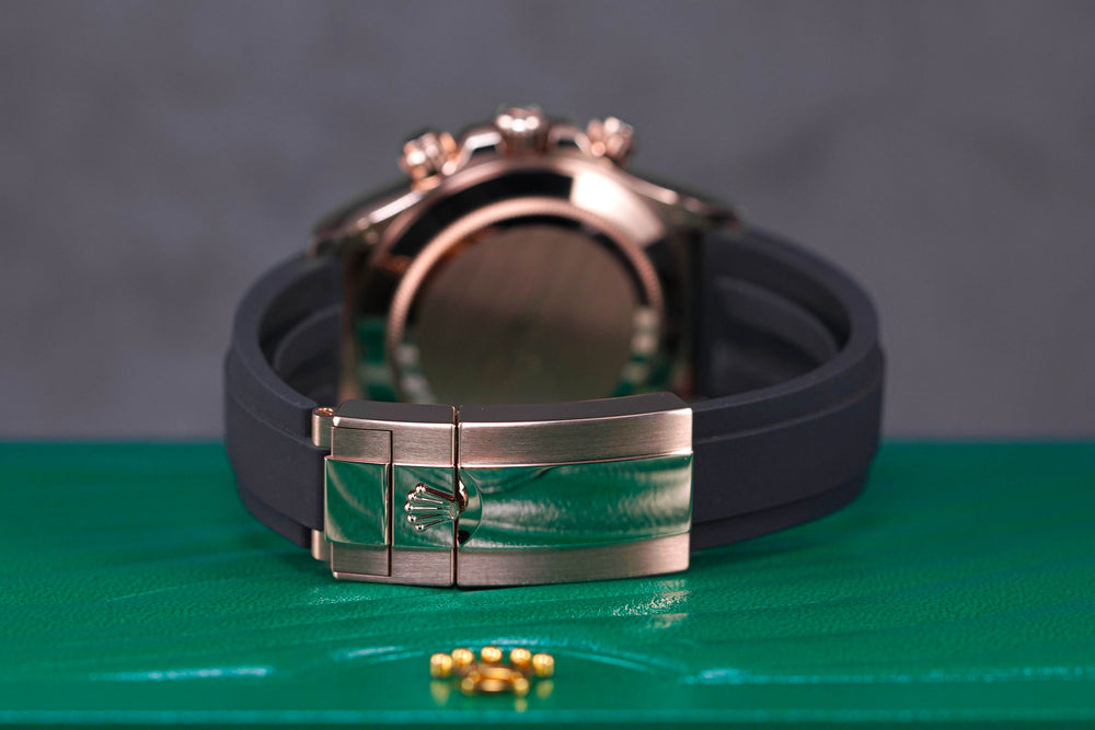 DAYTONA OYSTERFLEX ROSEGOLD BLACK PANDA