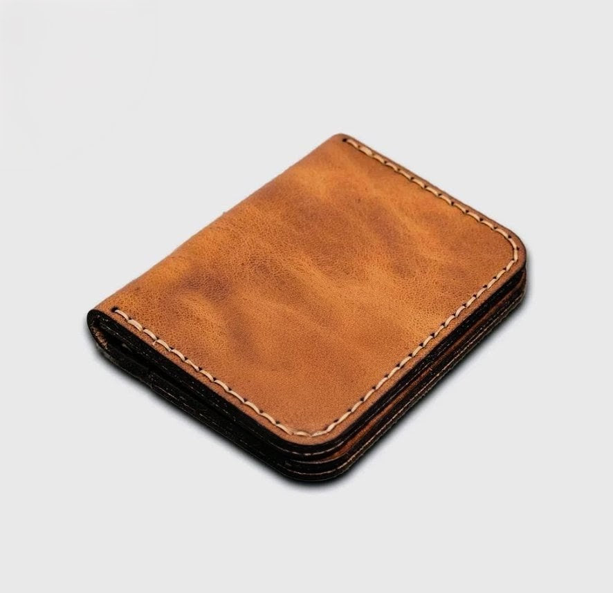 COW LEATHER BI-FOLD WALLET The Vertical Executive