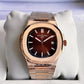 Patek Philippe Nautilus Rose Gold Brown